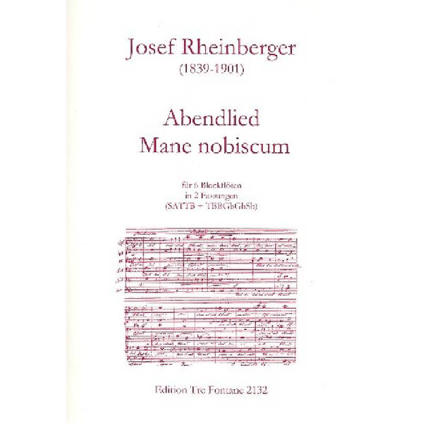 Abendlied (Mane nobiscum) op.69,3