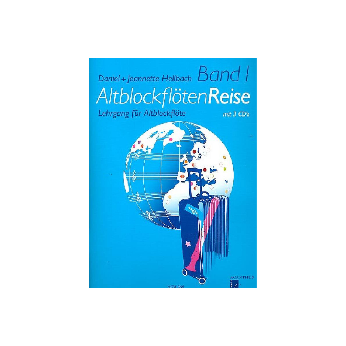 Altblockflöten-Reise Band 1 (+3 CDs)