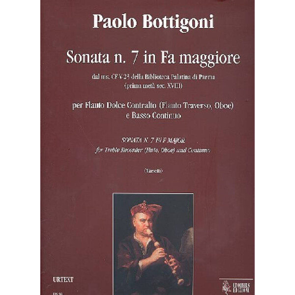 Sonate F-Dur Nr.7 für Altblockflöte