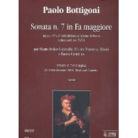Sonate F-Dur Nr.7 für Altblockflöte