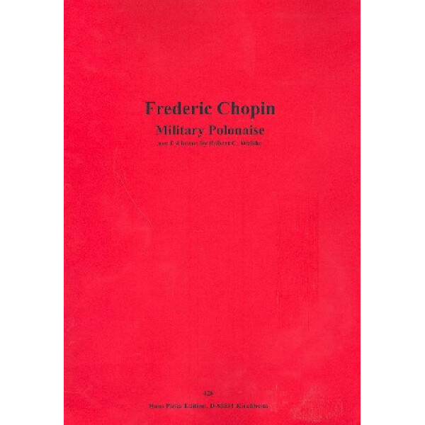 Militär-Polonaise op.40,1 für 4 Hörner