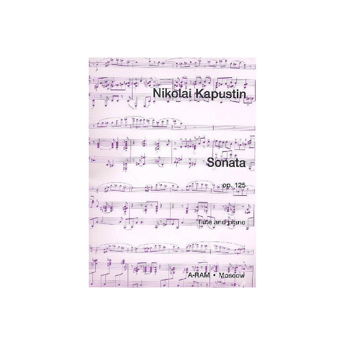 Sonata op.125 for flute and piano