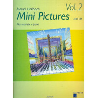 Mini Pictures Band 2 (+CD) für Altblockflöte