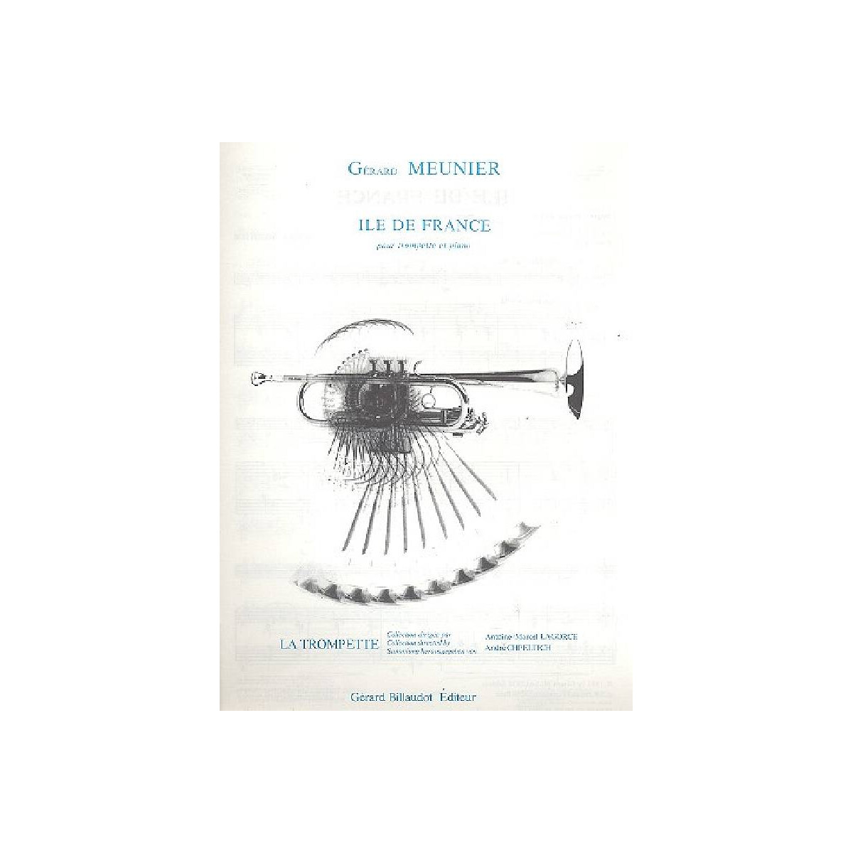 Ile de France pour trompette et piano box