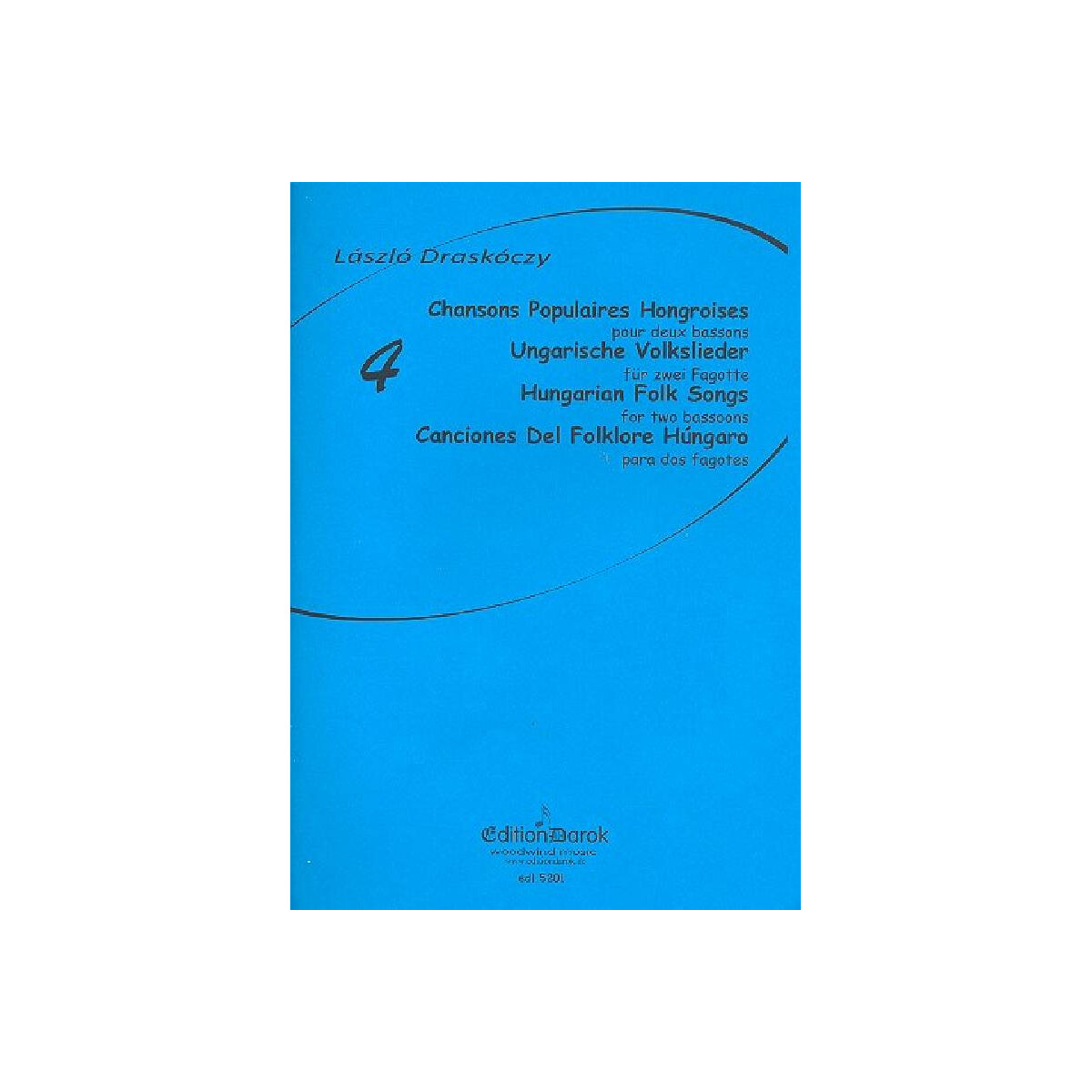 4 Hungarian Folk Songs box