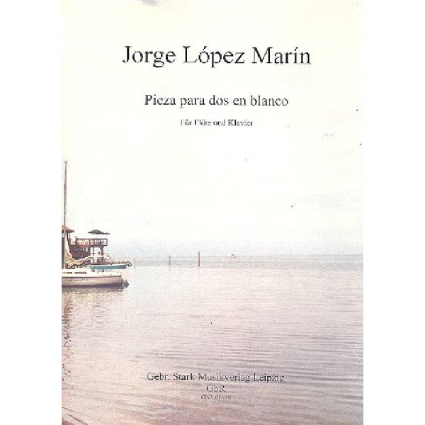 Pieza para dos en blanco