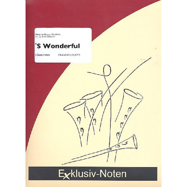 S Wonderful für 8 Saxophone