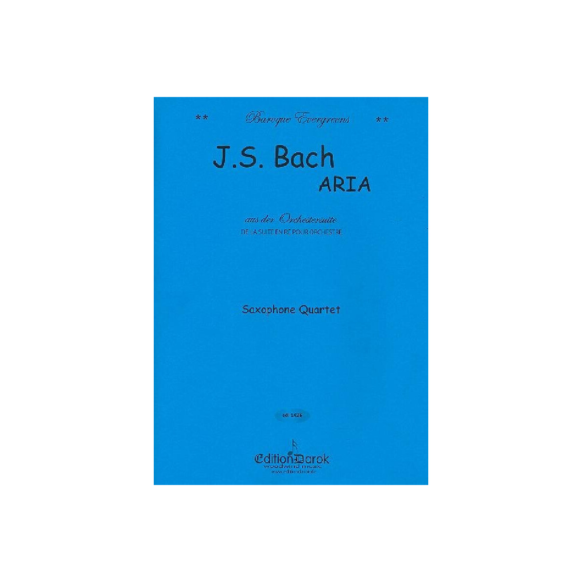 Air aus der Orchestersuite D-Dur BWV1068 box