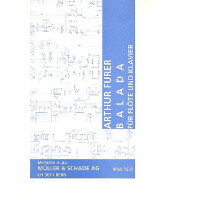 Balada für Flöte und Klavier