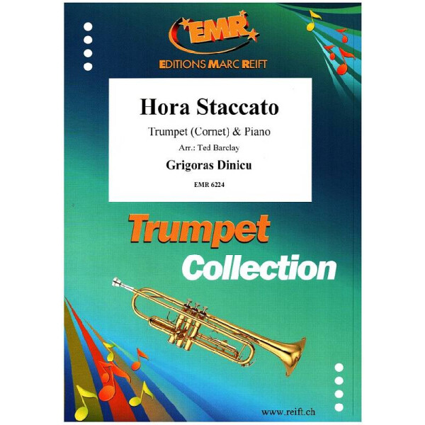 Hora staccato für Trompete (Kornett)