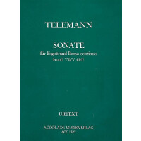Sonate f-Moll TWV41:f1