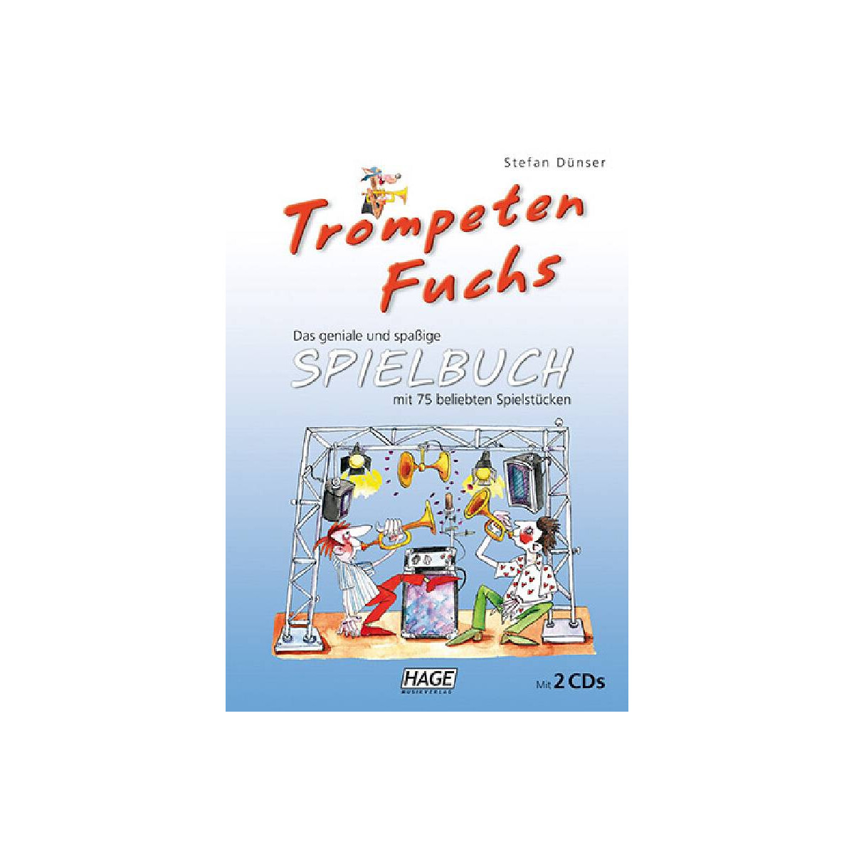 Trompeten-Fuchs Spielbuch (+2 CDs)