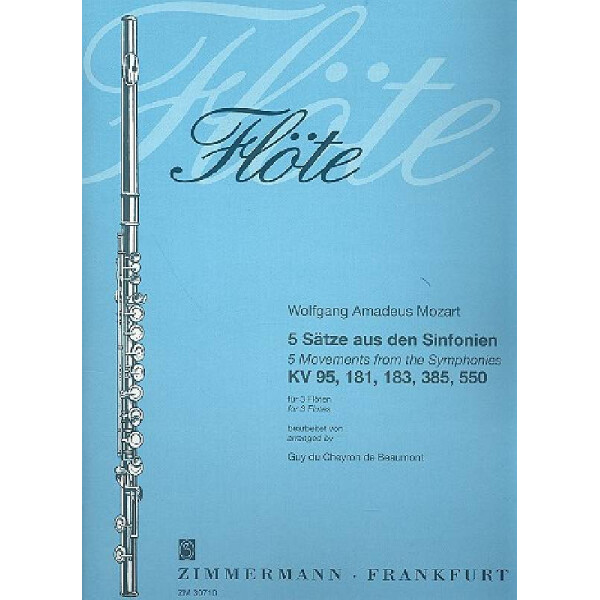 5 Sätze aus Mozart-Sinfonien