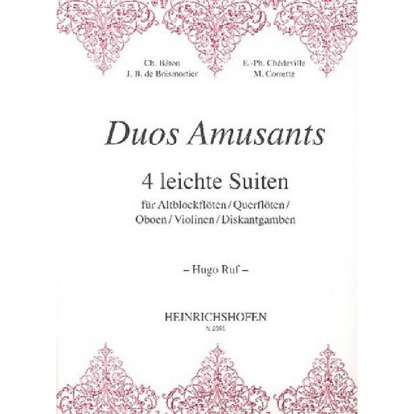 Duos amusants 4 leichte Suiten