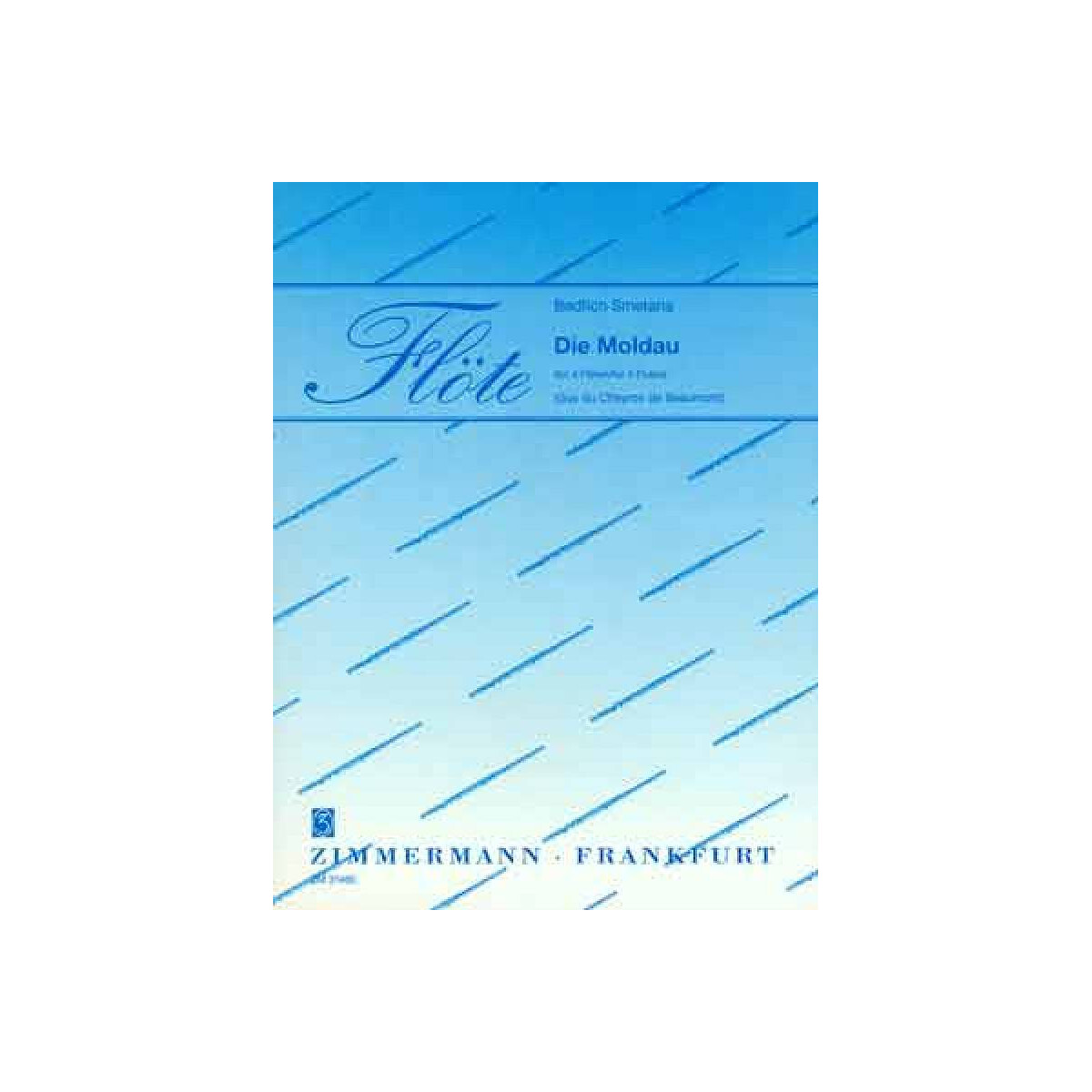 Die Moldau für 4 Flöten box