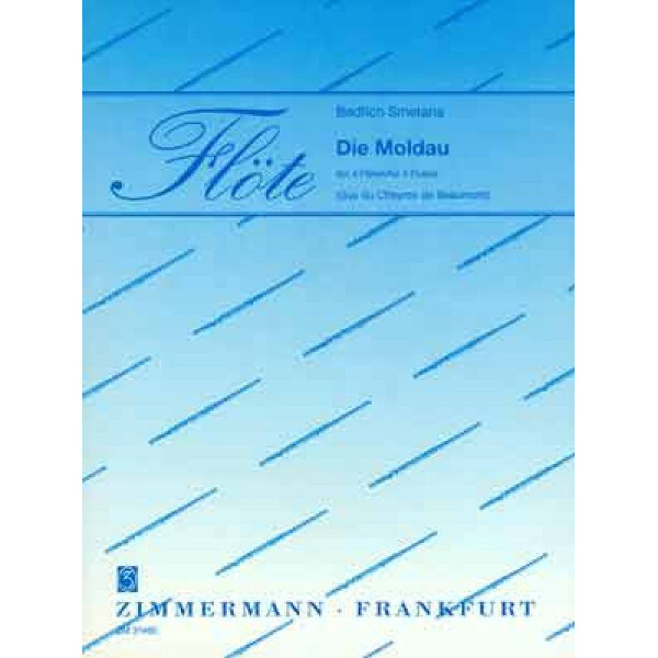 Die Moldau für 4 Flöten