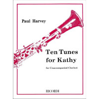 10 Tunes for Kathy for clarinet