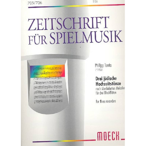 3 jüdische Hochzeitstänze nach