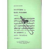 Etüden für Baßposaune Band 1
