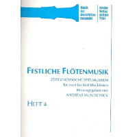 Festliche Flötenmusik Band 4