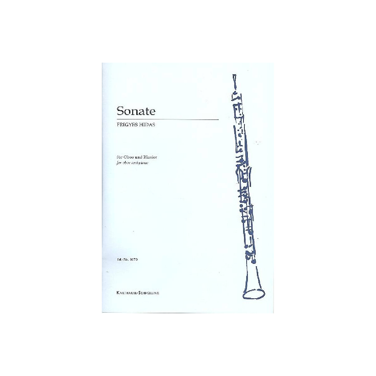 Sonate für Oboe und Klavier box