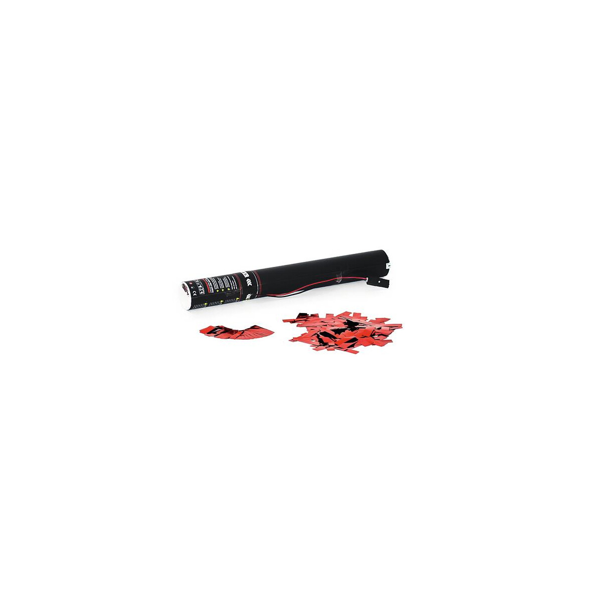 TCM Fx confetti charge electric 50cm, red metallic