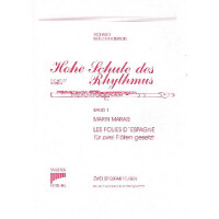 Les folies dEspagne für 2 Flöten