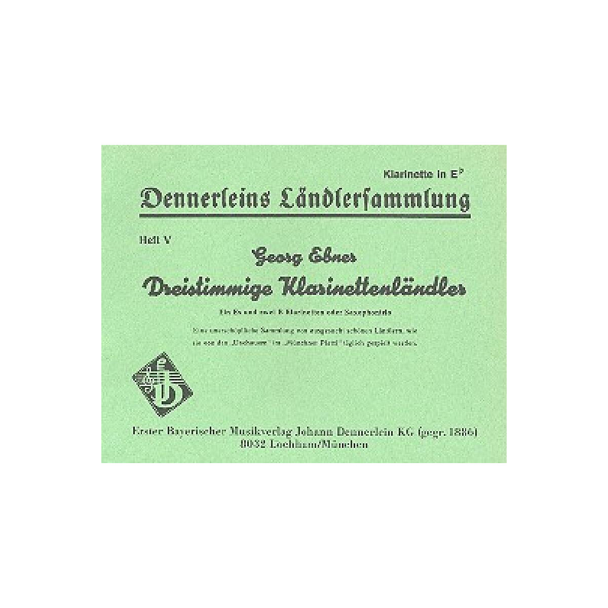 Dreistimmige Klarinettenländler Ban box