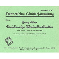 Dreistimmige Klarinettenländler Band 5
