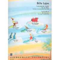 6 leichte Stücke für 4 Flöten