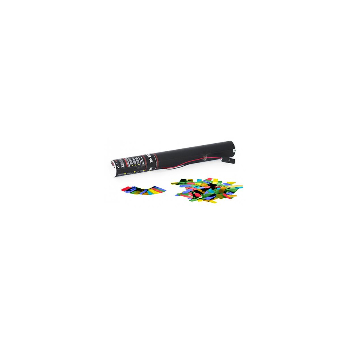 TCM Fx confetti charge electric 50cm, multicolored metallic