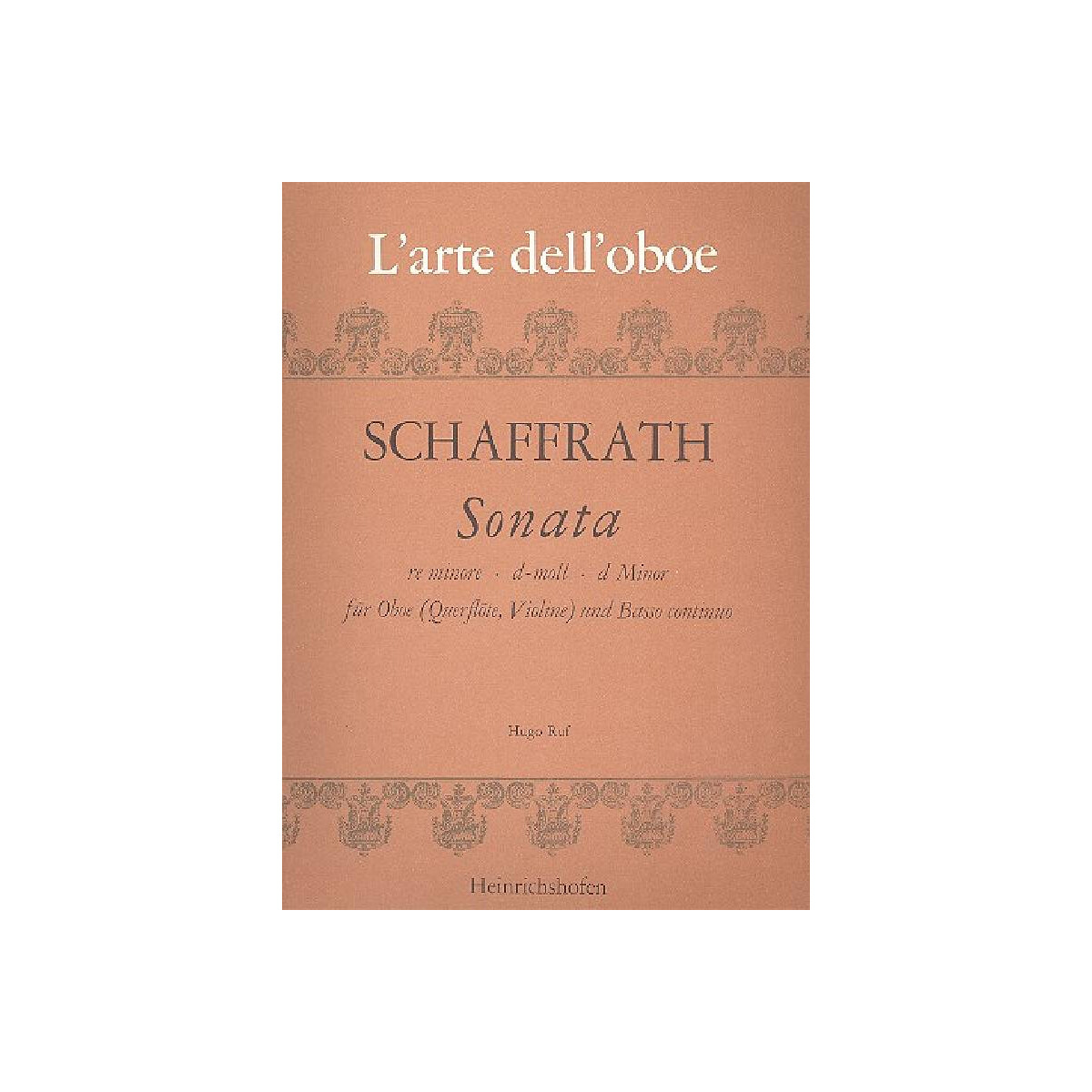 Sonate d-Moll für Oboe box