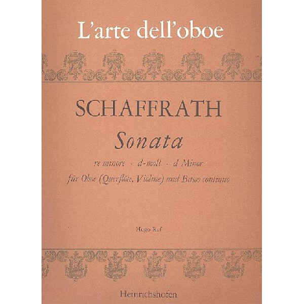 Sonate d-Moll für Oboe