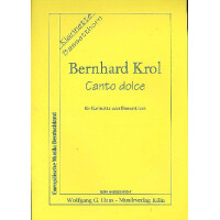 Canto dolce für Klarinette