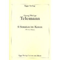 6 Sonaten im Kanon für 2 Oboen