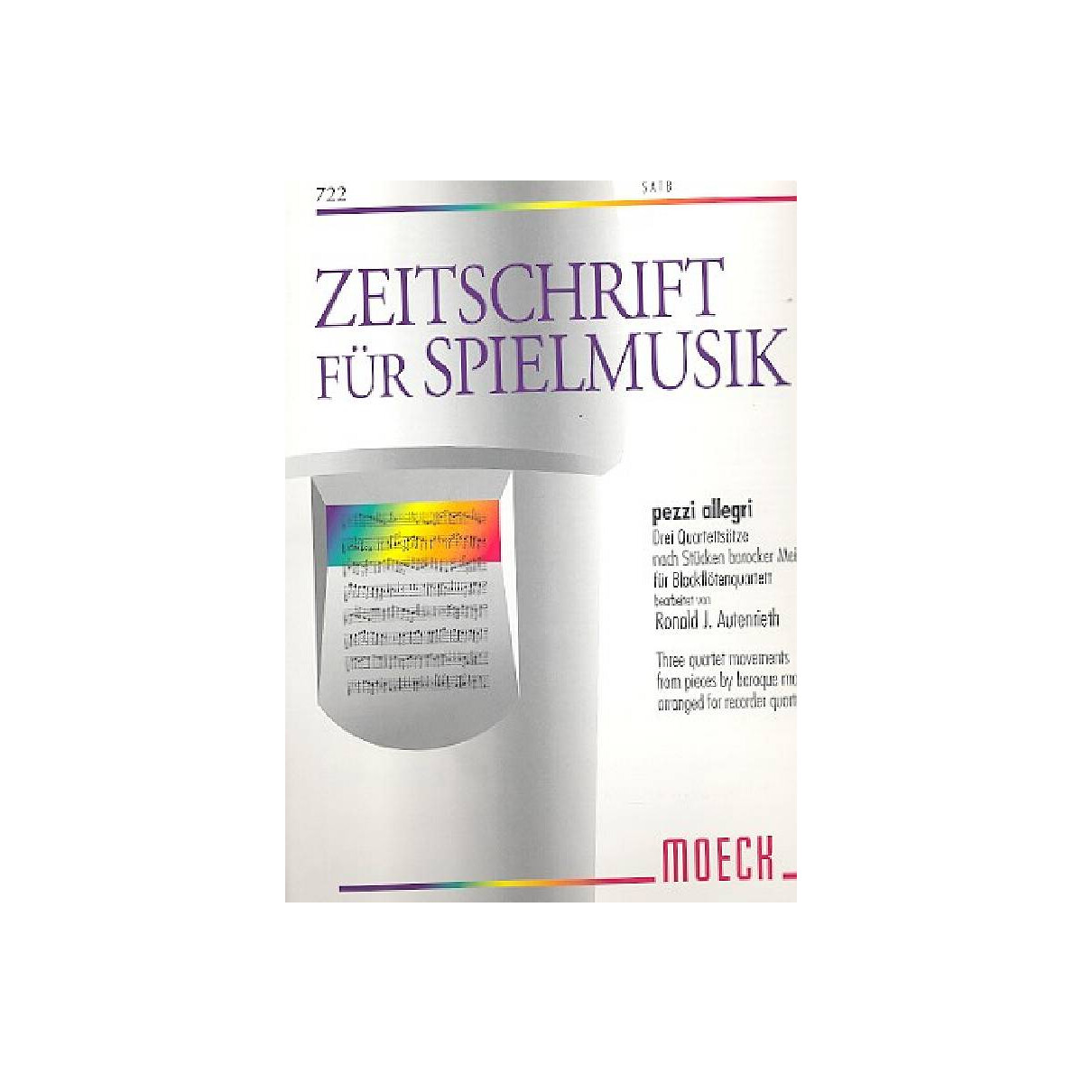 Pezzi allegri 3 Quartettsätze nach box