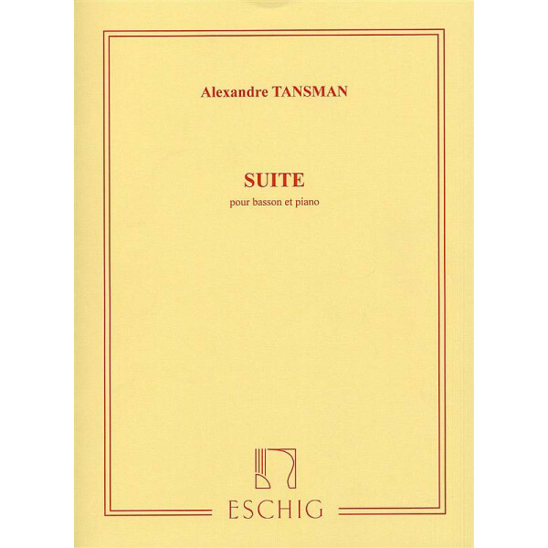 Suite pour basson et piano