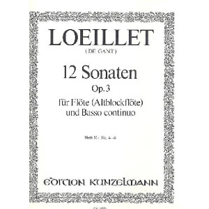 12 Sonaten op.3 Band 2 (Nr.4-6)