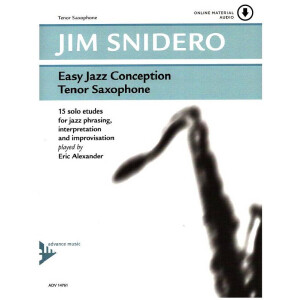 Easy Jazz Conception (+Online Audio) tenor sax