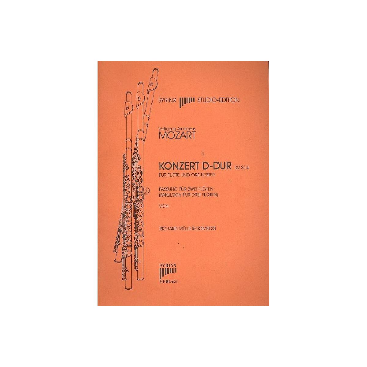 Konzert D-Dur KV314 für Flöte  box