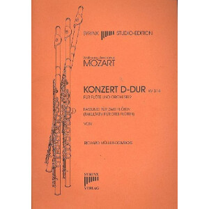 Konzert D-Dur KV314 für Flöte und