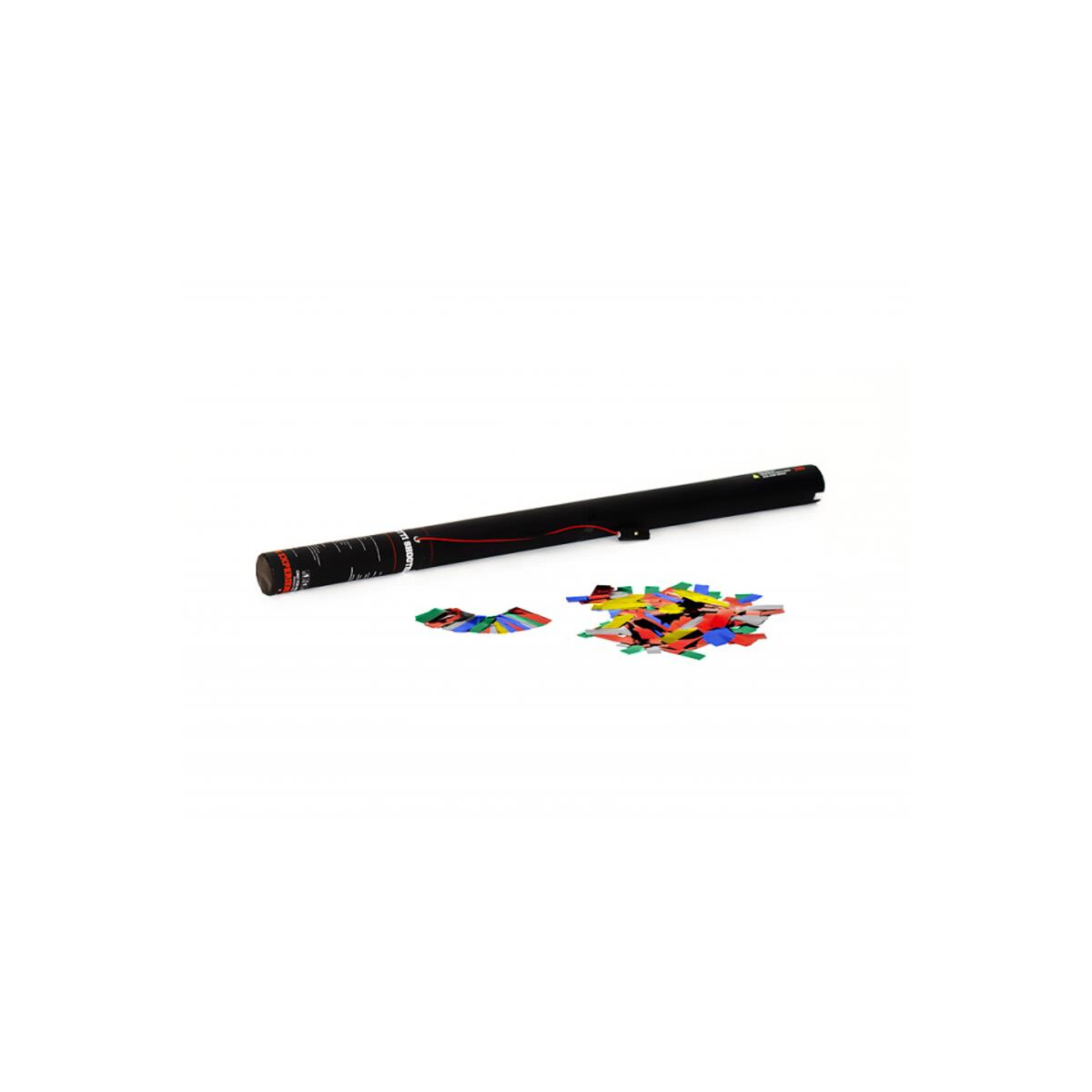 TCM Fx confetti charge electric 80cm, multicolored metallic