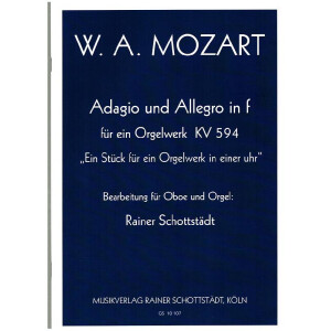 Adagio und Allegro f-Moll KV594