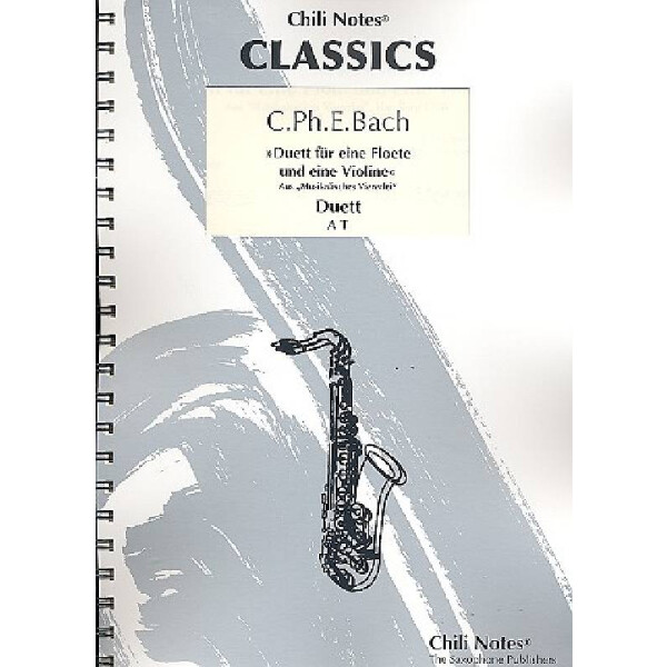 Duett für eine Flöte und eine Violine