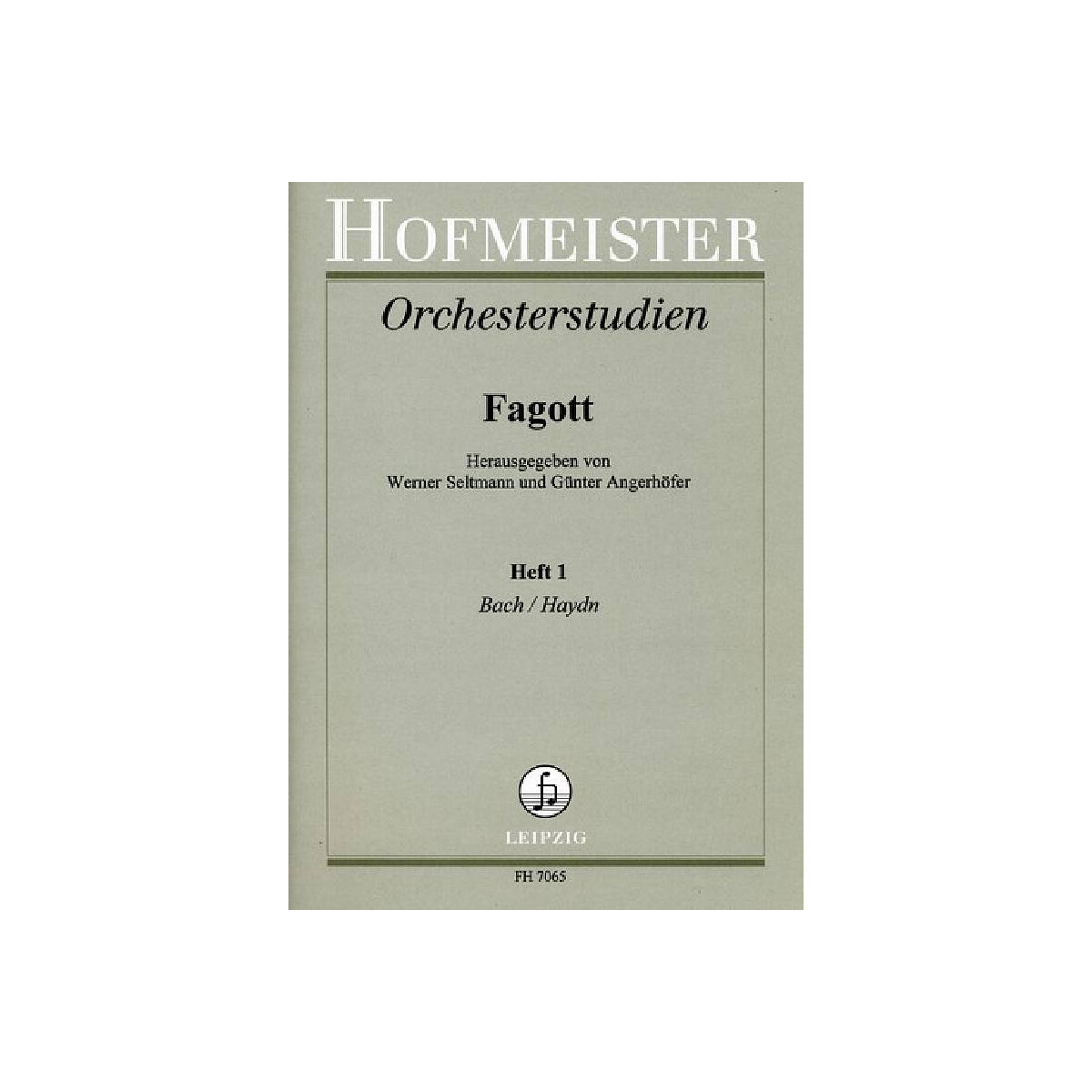 Orchesterstudien Fagott Band 1 box