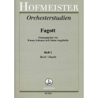 Orchesterstudien Fagott Band 1