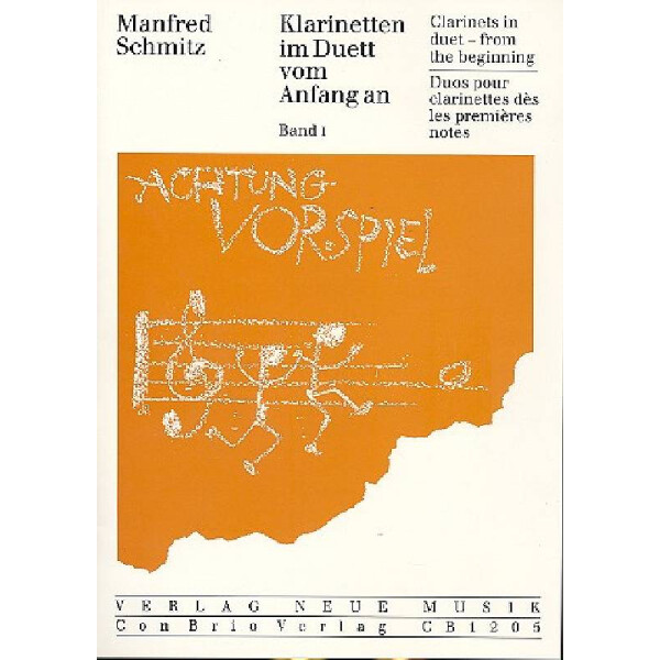 Klarinetten im Duett vom Anfang an