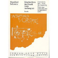 Klarinetten im Duett vom Anfang an