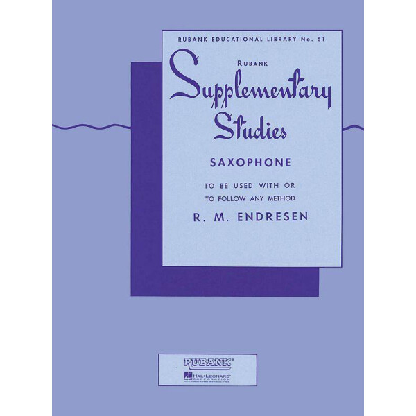 Supplementary Studies for saxophone