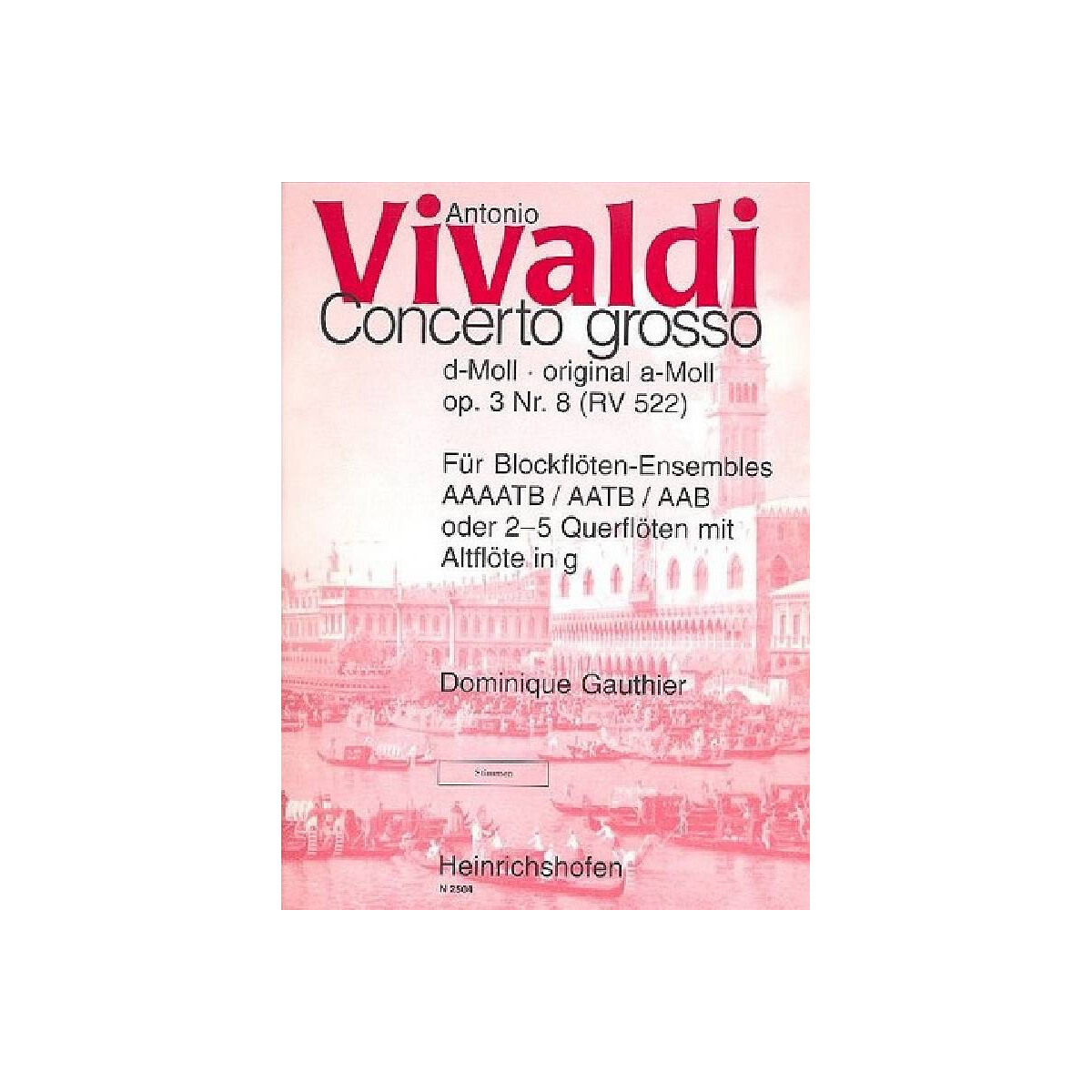 Concerto grosso d-Moll op.3,8 RV522 box